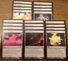 20x Panorama Land (Bant, Esper, Grixis, Jund, Naya) Common Lands Lot/Collection